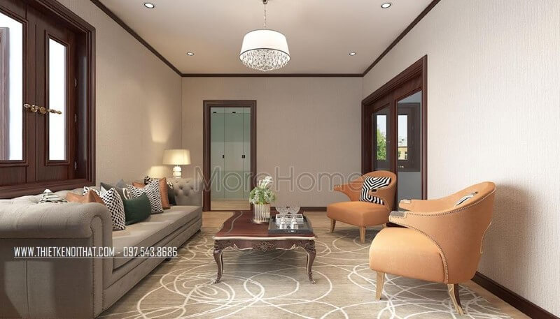 Sofa tân cổ điển Sofa tân cổ điển