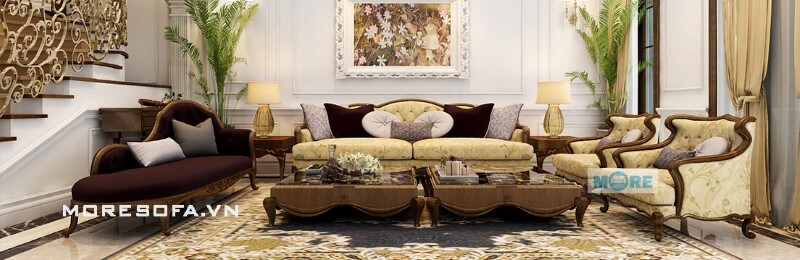Sofa tân cổ điển Sofa tân cổ điển
