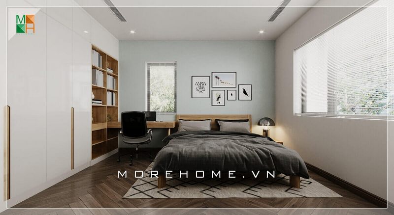 Phòng ngủ của bạn sẽ trở nên trẻ trung nổi bật hơn nhờ những bức tranh canvas nghệ thuật vui mắt