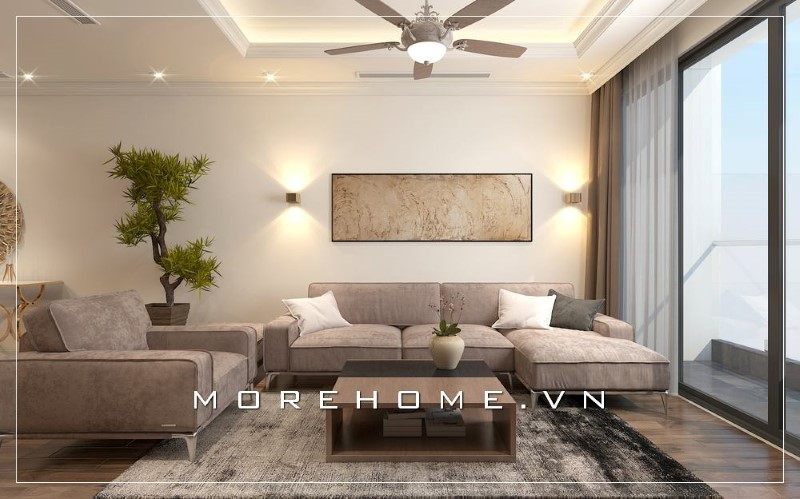 Vẻ ngoài tinh tế và ấn tượng của mẫu sofa hiện đại êm ái làm cho nó trở thành lựa chọn ưu tiên hàng đầu của khách hàng.